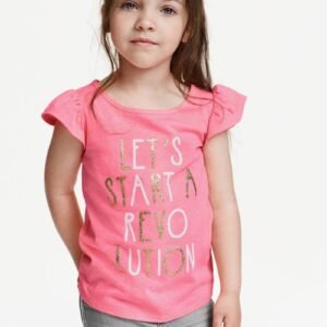 Statement Top Girls Embellished